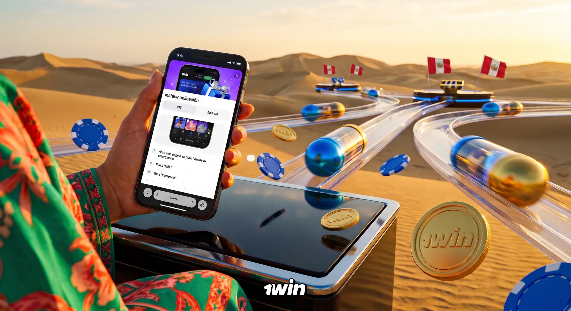 Descargar la app de 1win Perú