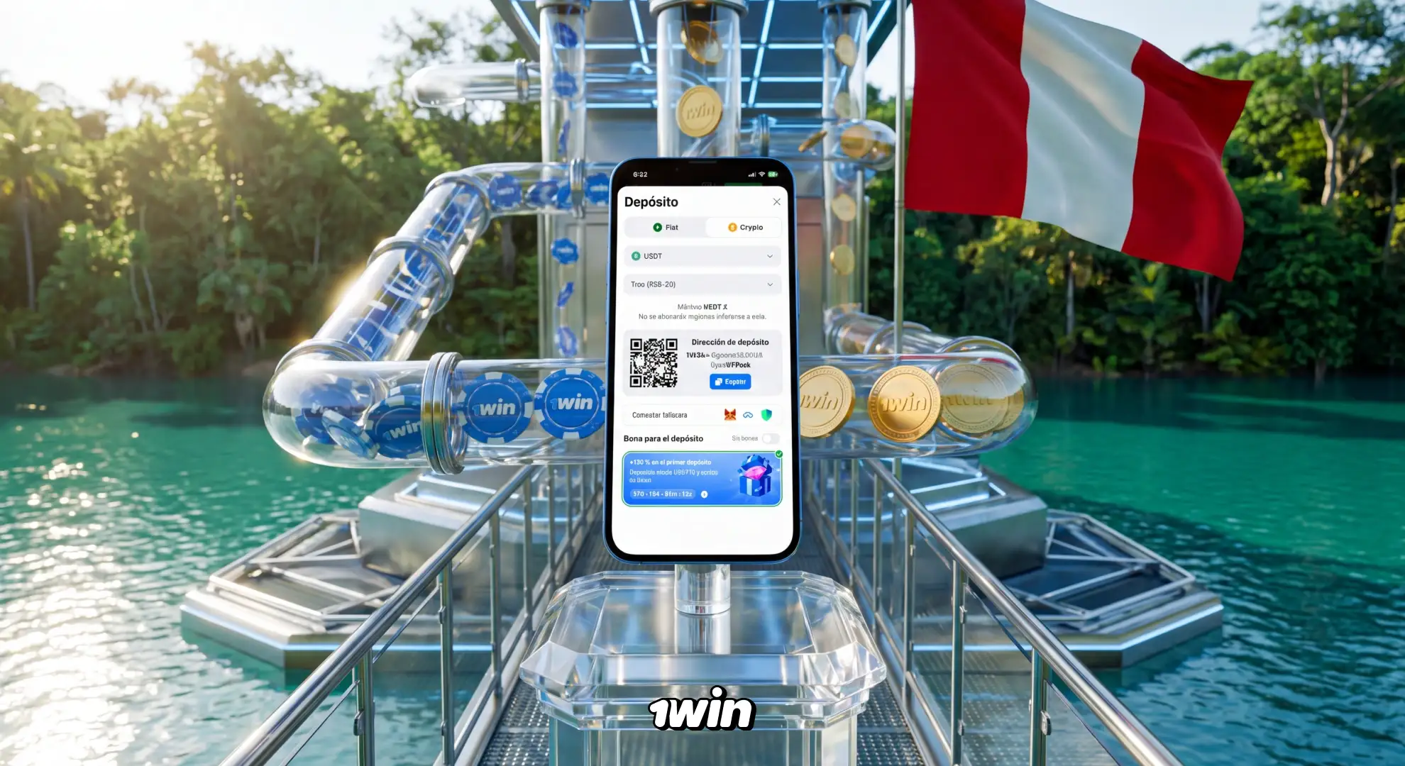 Métodos de pago de 1win Perú